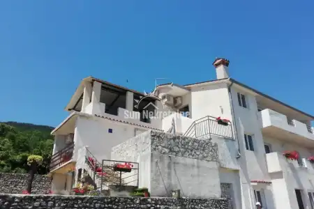 LABIN,ISTRA, APARTMANSKA KUĆA SA POGLEDOM NA MORE